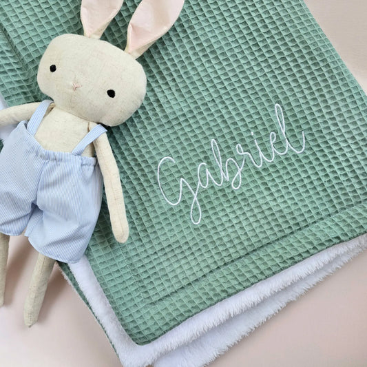 Couverture bébé personnalisée prénom