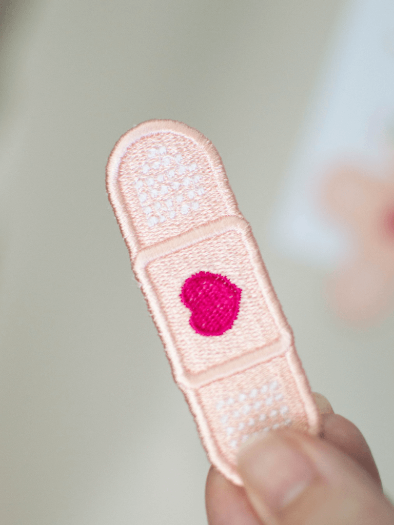 Ecusson thermocollant pansement seul