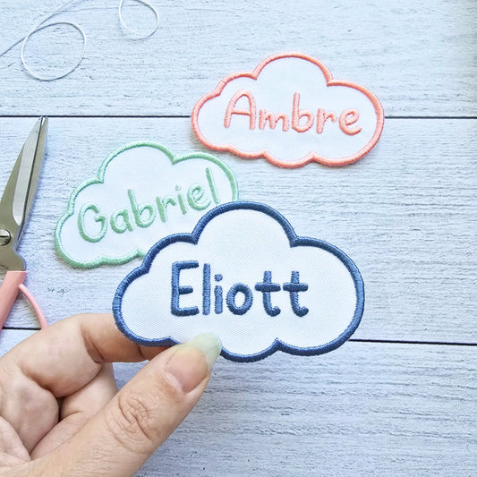 Patch thermocollant prénom personnalisé