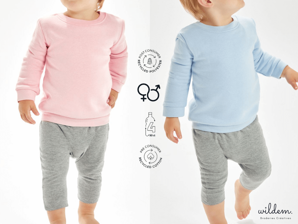 Sweats bébé portés