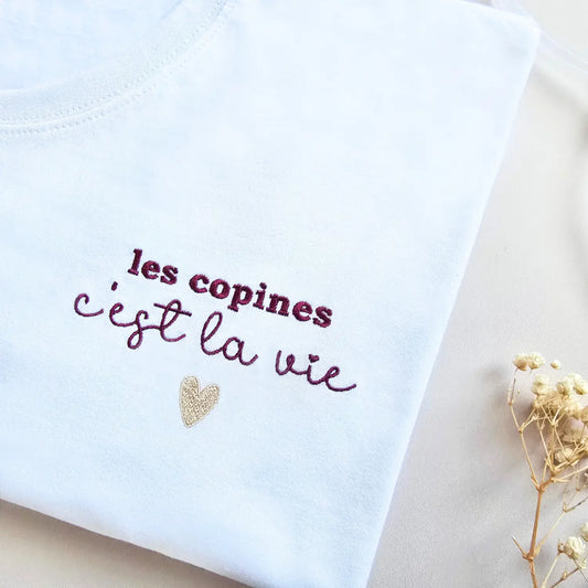 T-shirt les copines c'est la vie