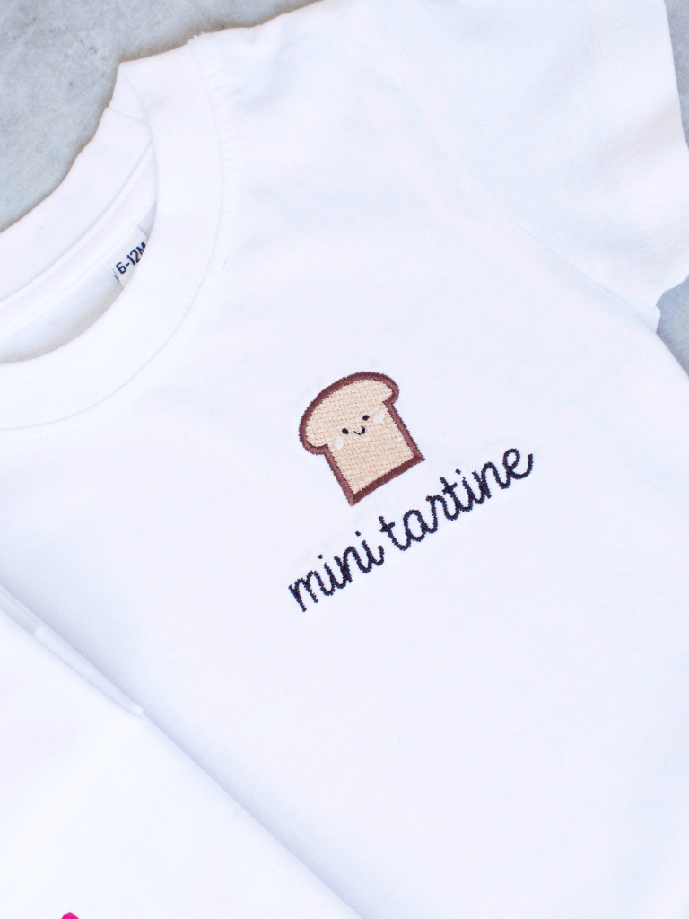 T-shirt mini tartine