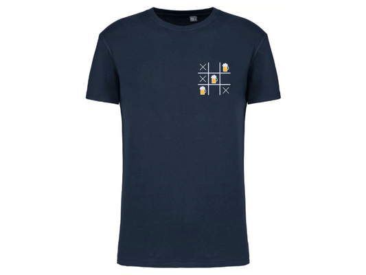 T-shirt morpion bière vue en entier