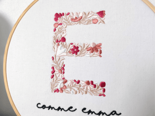 Tambourin Brodé Personnalisé