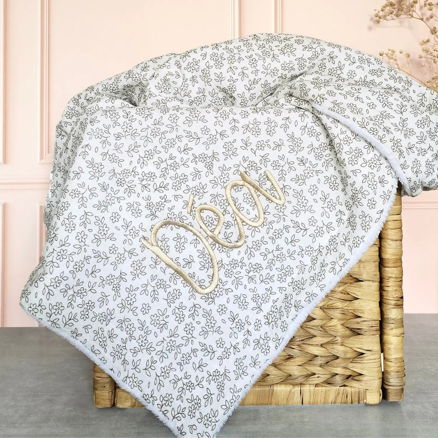 Couverture bébé personnalisable