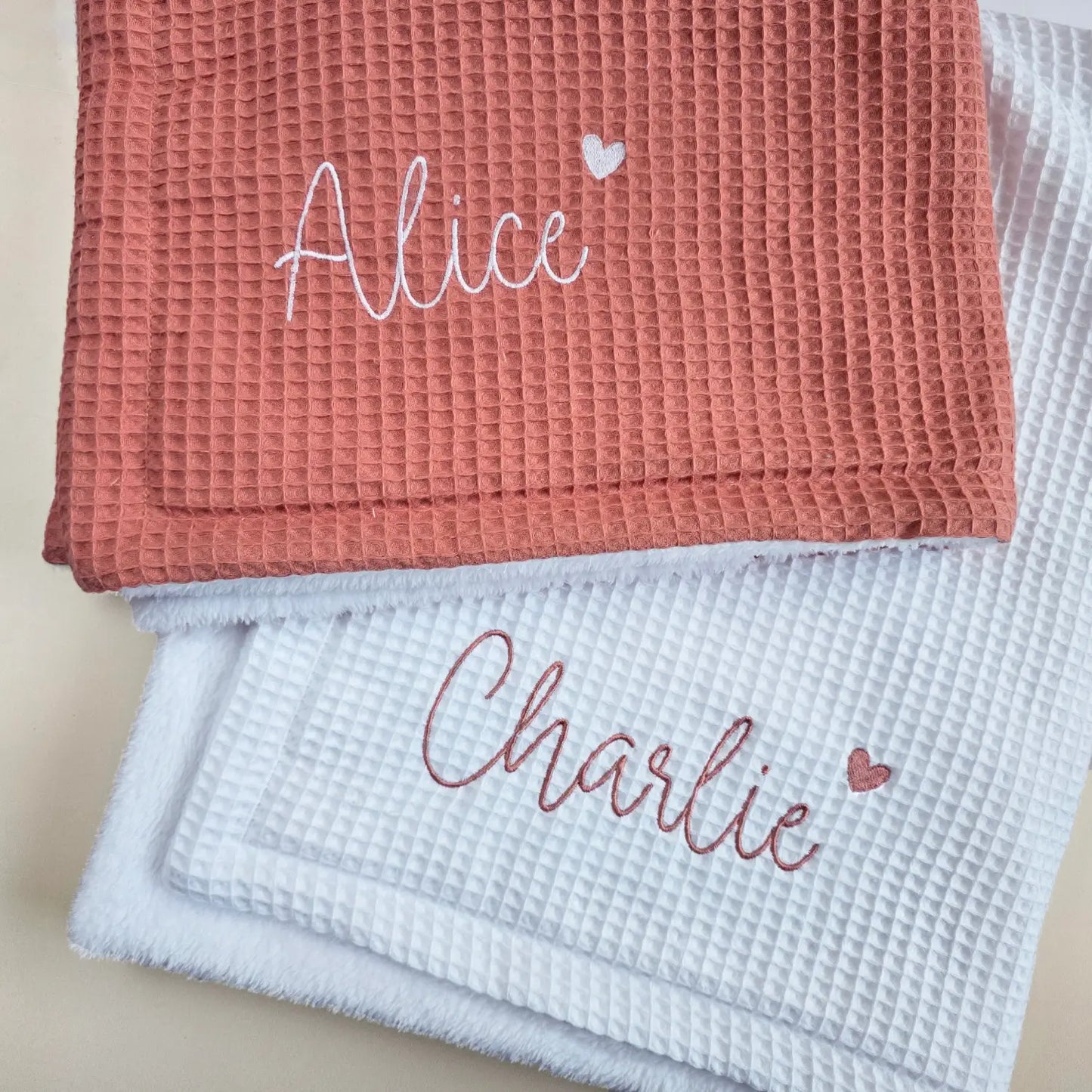 Couverture bébé personnalisée prénom