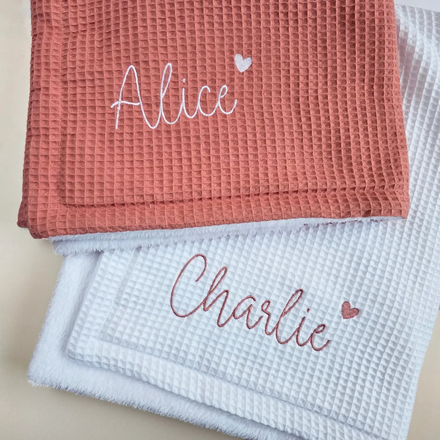 Couverture bébé personnalisée prénom