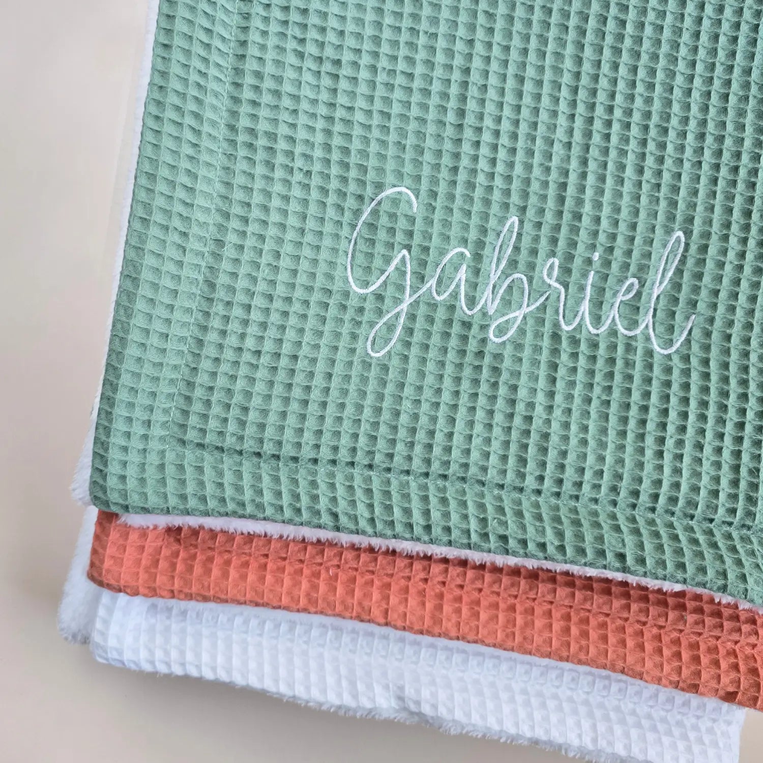 Couverture bébé personnalisée prénom