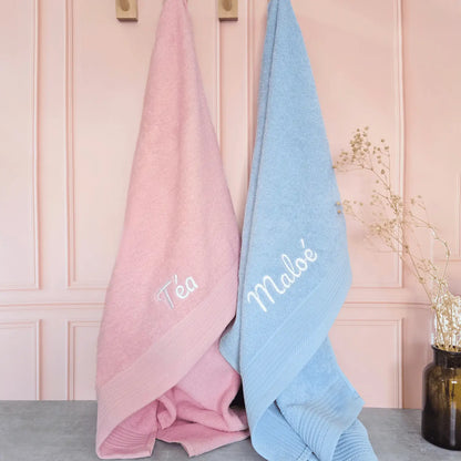 Serviette personnalisée brodée prénom