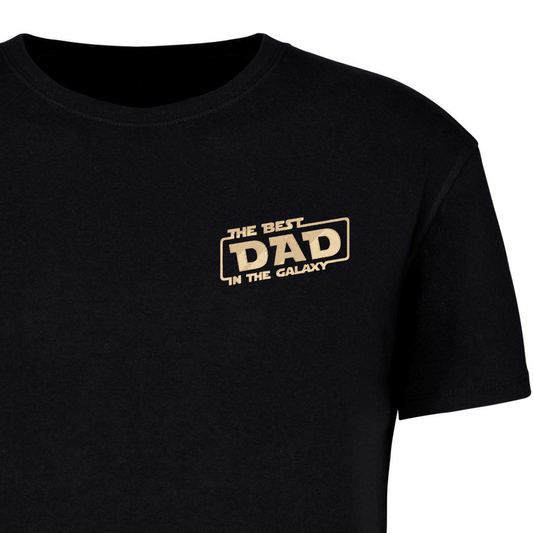 tee-shirt brodé meilleur papa fan star wars 3