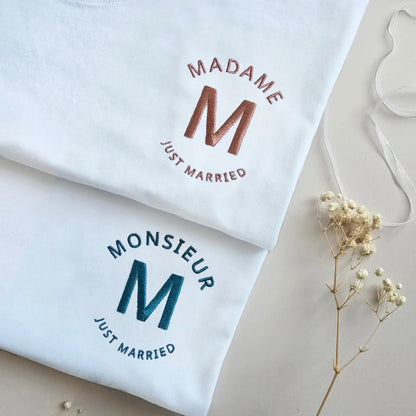 tee shirt pour mariage personnalisé