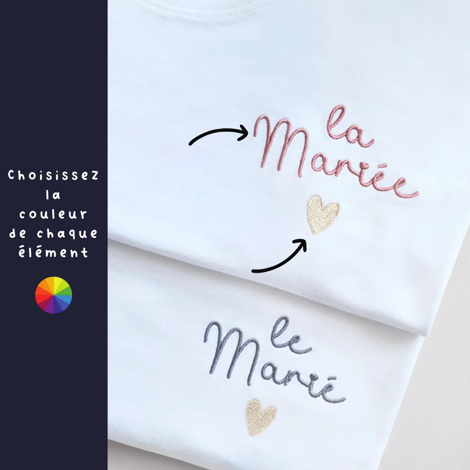 tee shirts pour mariage la mariée